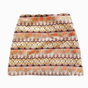 Loft Floral Brocade Mini Skirt, size 6P